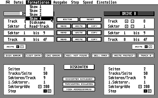 Diskaux atari screenshot